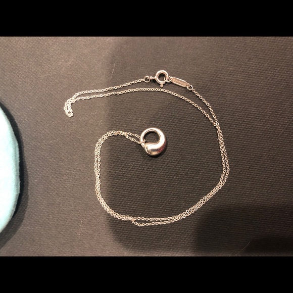 Tiffany & Co Elsa Peretti Eternal Circle Necklace - Picture 2 of 7